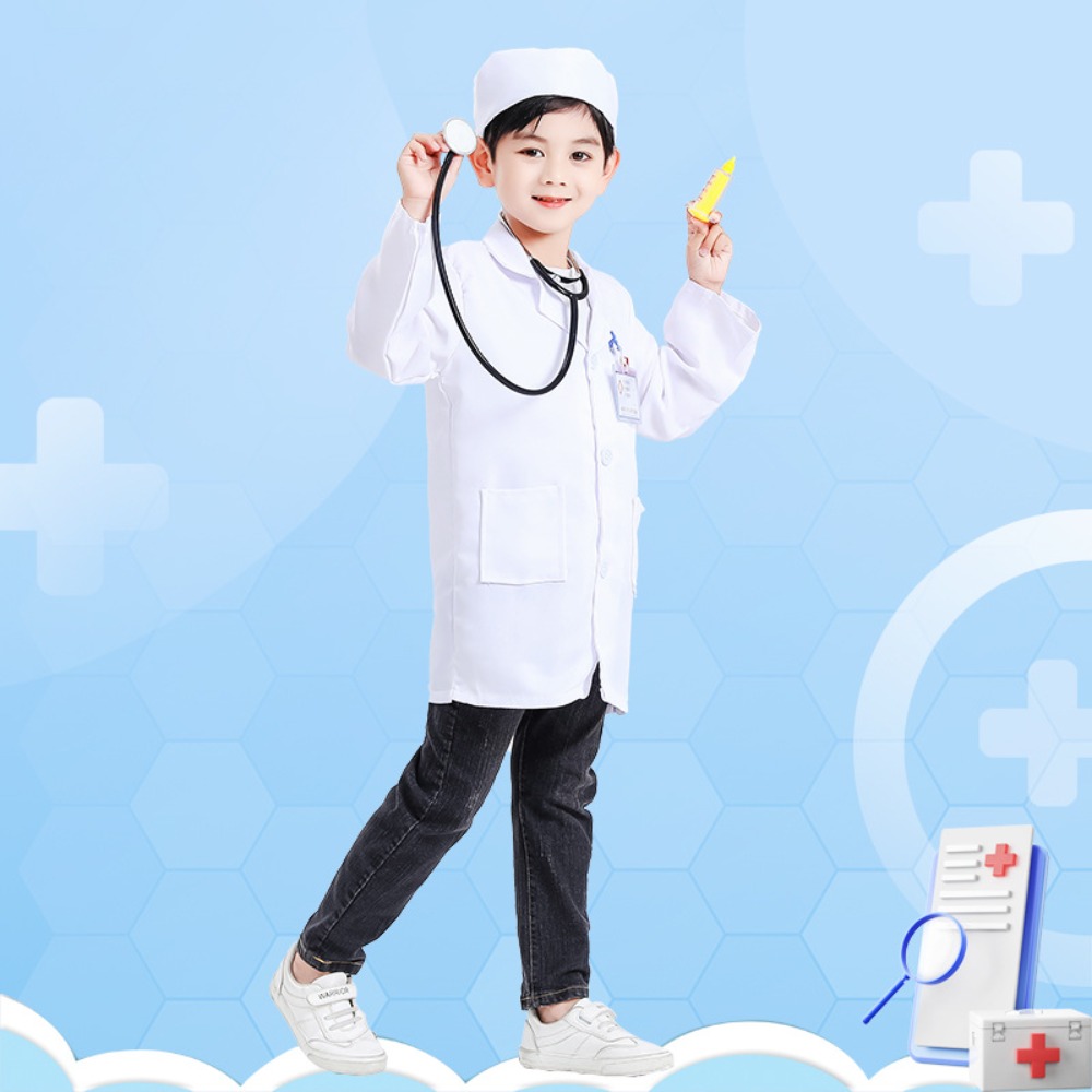 Medical Lab - مجموعة أزياء لعب دور الطبيب والممرضات