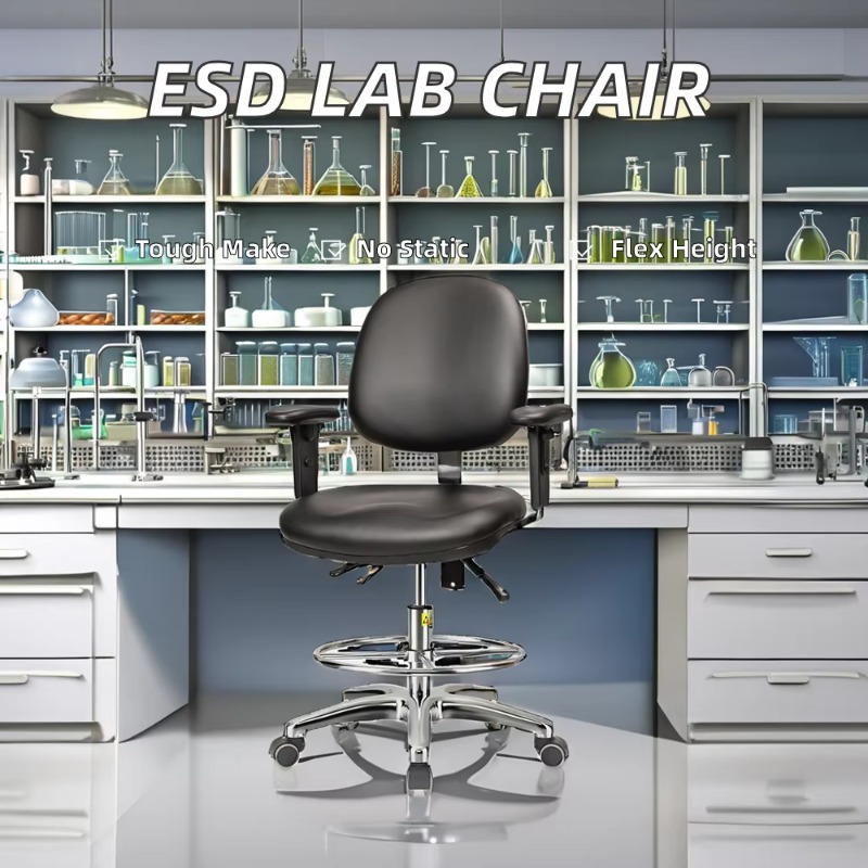كرسي طبي قابل للتعديل من الجلد - مراجعة Medical Lab Furniture وسعره