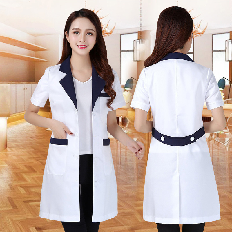 معطف صيفي أبيض للنساء ، ملابس  - مراجعة Medical Lab And Science وسعره