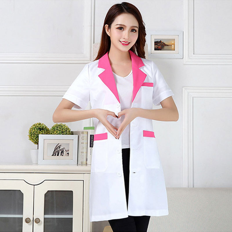 معطف صيفي أبيض للنساء ، ملابس  - مراجعة Medical Lab And Science وسعره