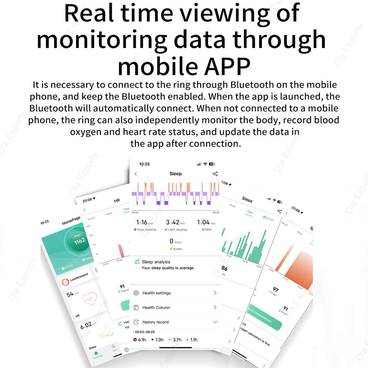 خاتم ذكي متعدد الوظائف جديد لع - مراجعة Blood Pressure Monitor وسعره